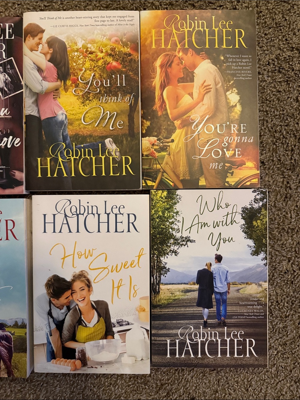Robin Lee Hatcher Paperback Book Set - Picture 3 of 3